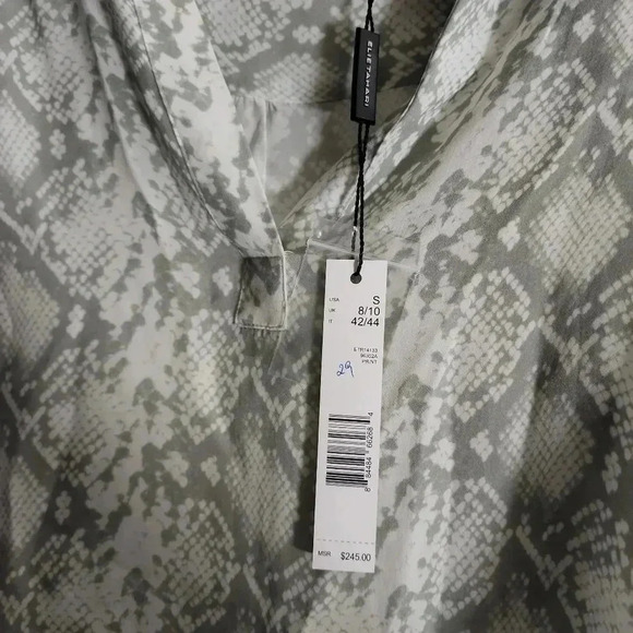 ELIE TAHARI SILK TOP - Picture 4 of 5